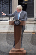 Boris Johnson Departure Speech Downing Street