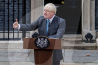 Boris Johnson Departure Speech Downing Street