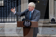 Boris Johnson Departure Speech Downing Street