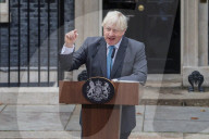 Boris Johnson Departure Speech Downing Street