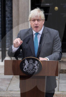 Boris Johnson Departure Speech Downing Street