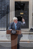 Boris Johnson Departure Speech Downing Street