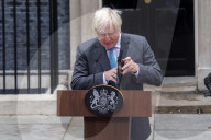 Boris Johnson Departure Speech Downing Street