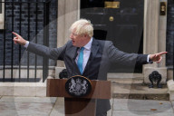 Boris Johnson Departure Speech Downing Street