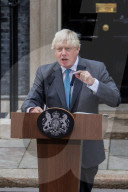 Boris Johnson Departure Speech Downing Street