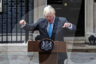 Boris Johnson Departure Speech Downing Street
