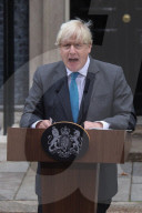 Boris Johnson Departure Speech Downing Street
