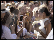 Prince Harry and Meghan Markle in Dusseldorf
