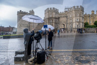 ROYALS - Tod von Queen Elizabeth: Halbmast-Beflaggung auf Windsor Castle