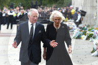 ROYALS - Tod von Queen Elizabeth: König Charles III und Camilla treffen im Buckingham Palace ein