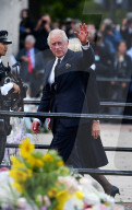 ROYALS - Tod von Queen Elizabeth: König Charles III und Camilla treffen im Buckingham Palace ein