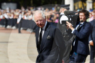 ROYALS - Tod von Queen Elizabeth: König Charles III und Camilla treffen im Buckingham Palace ein