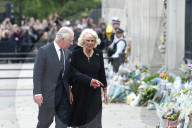 ROYALS - Tod von Queen Elizabeth: König Charles III und Camilla treffen im Buckingham Palace ein