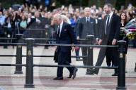 ROYALS - Tod von Queen Elizabeth: König Charles III und Camilla treffen im Buckingham Palace ein