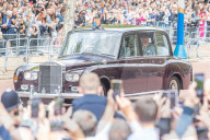 ROYALS -  King Charles III fährt im Rolls Royce zum Buckingham Palace