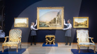 The Ann and Gordon Getty Collection sale preview at Christie's, London