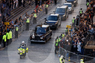 ROYALS - Trauer um die Queen: Sargprozession zur St. Giles Kathedrale, Edinburgh