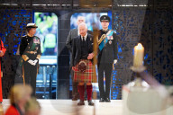 ROYALS - Trauer um die Queen: King Charles und andere Mitglieder der königlichen Familie halten eine Mahnwache in der St. Giles' Cathedral in Edinburgh