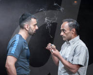 The P Word By Waleed Akhtar at The Bush Theatre, London, UK. 
Press photocall 12th September 2022.