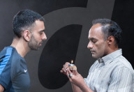 The P Word By Waleed Akhtar at The Bush Theatre, London, UK. 
Press photocall 12th September 2022.