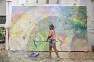 'Painting takes me over - like witchcraft': Jade Fadojutimi, art's hottest property
