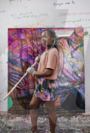 'Painting takes me over - like witchcraft': Jade Fadojutimi, art's hottest property