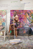 'Painting takes me over - like witchcraft': Jade Fadojutimi, art's hottest property