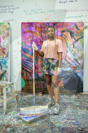 'Painting takes me over - like witchcraft': Jade Fadojutimi, art's hottest property
