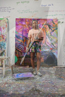 'Painting takes me over - like witchcraft': Jade Fadojutimi, art's hottest property