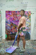 'Painting takes me over - like witchcraft': Jade Fadojutimi, art's hottest property