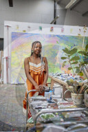 'Painting takes me over - like witchcraft': Jade Fadojutimi, art's hottest property