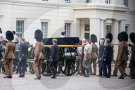 Rehearsal for the Queen’s Funeral at Wellington Barracks. 