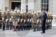 Rehearsal for the Queen’s Funeral at Wellington Barracks. 