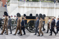 Rehearsal for the Queen’s Funeral at Wellington Barracks. 