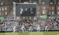 England v South Africa 3rd test match day three at the Kia Oval, London.