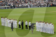 England v South Africa 3rd test match day three at the Kia Oval, London.