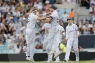 England v South Africa 3rd test match day four at the Kia Oval, London.