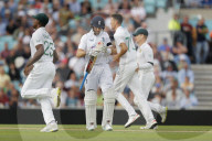 England v South Africa 3rd test match day three at the Kia Oval, London.