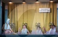 Much Ado About Nothing: backstage for NT Live - in pictures