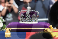 ROYALS - Trauer um die Queen: Die Prozession mit dem Sarg der Königin nach Westminster