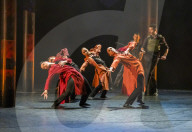 Clorinda Agonistes-Clorinda the Warrior by Shobana Jeyasingh Dance at the Sadler's Wells.