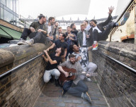 The Choir of Man Press Launch at The Farriers Pub, Camden Market, London.