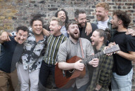 The Choir of Man Press Launch at The Farriers Pub, Camden Market, London.