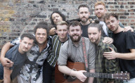 The Choir of Man Press Launch at The Farriers Pub, Camden Market, London.
