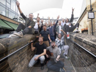 The Choir of Man Press Launch at The Farriers Pub, Camden Market, London.