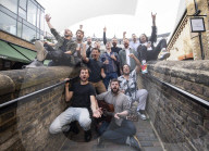 The Choir of Man Press Launch at The Farriers Pub, Camden Market, London.