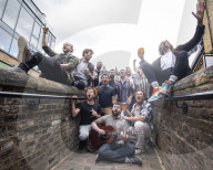 The Choir of Man Press Launch at The Farriers Pub, Camden Market, London.