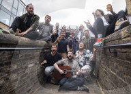The Choir of Man Press Launch at The Farriers Pub, Camden Market, London.