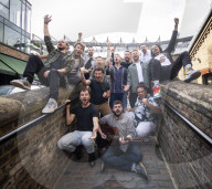 The Choir of Man Press Launch at The Farriers Pub, Camden Market, London.
