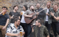 The Choir of Man Press Launch at The Farriers Pub, Camden Market, London.
